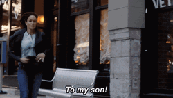 Happy Valentines Day Son Woman Running GIF