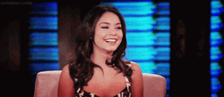 Happy Vanessa Hudgens Giggle GIF