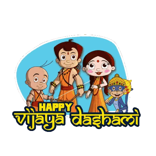 Happy Vijaya Dashami Poster Sticker