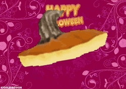 Happy Vintage Halloween Pumpkin GIF