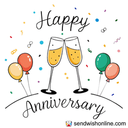 Happy Wedding Anniversary Happy Anniversary GIF