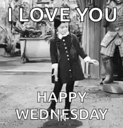Happy Wednesday Addams Dancing Love You GIF
