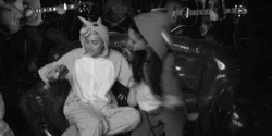 Happy Weekend Ariana Grande Hugs Miley Cyrus GIF
