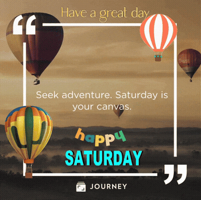 Happy Weekend Saturday Live Your Life GIF