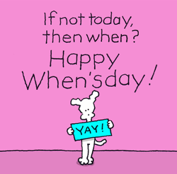 Happy When'sday Wonderful Wednesday Yay! GIF