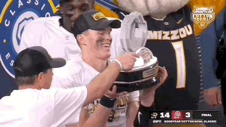 Happy Win Mizzou Champion GIF