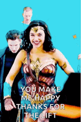 Happy Wonder Woman