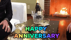 Happy Work Anniversary Celebrate GIF