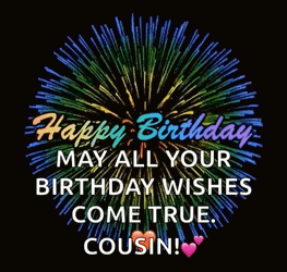 Happybirthday Fireworks GIF