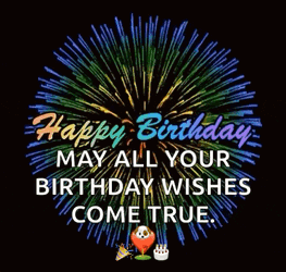 Happybirthday Fireworks GIF