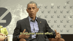 Hard Work Barack Obama Effort GIF