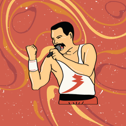 Hard Work Freddie Mercury Yeah GIF