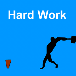 hard worker logo