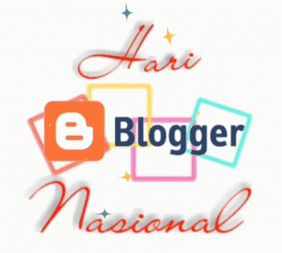 Hari Blogger Nasional E Blogger Logo GIF