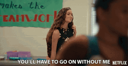 Harlan Drum You Have To Go On Without Me GIF