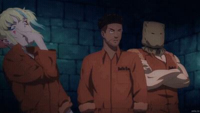 Harley Quinn In Prison Cell GIF