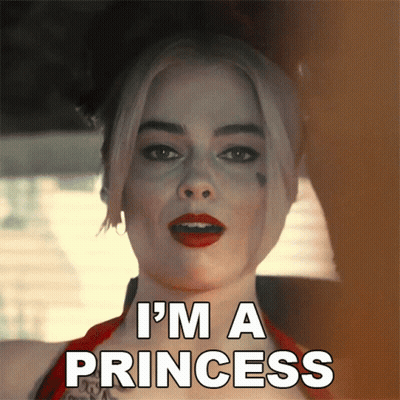 Harley Quinn Says Im A Princess GIF