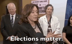 Harris Walz Elections Matter GIF