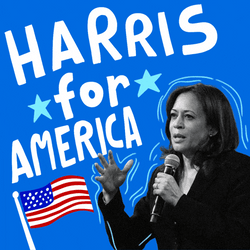 Harris Walz For America GIF