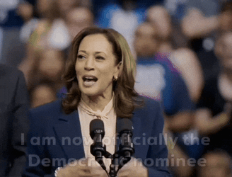 Harris Walz Now Officially Democratic Nominee GIF
