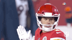 Harrison Butker Clapping Talking Teammate GIF