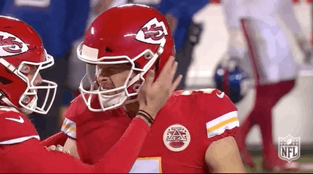 Harrison Butker Loved By Teammates GIF