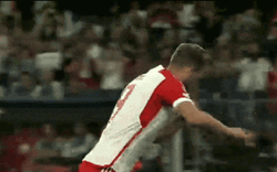 Harry Kane Screaming Yeah While Running GIF