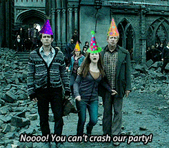 Harry Potter Birthday Party Crash Meme GIF