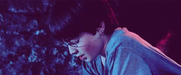Harry Potter Blowing On Sand Happy Birthday GIF