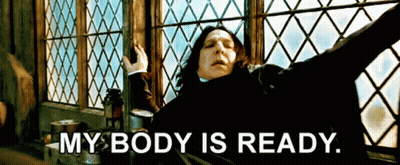 Harry Potter Character Says My Body Ready GIF