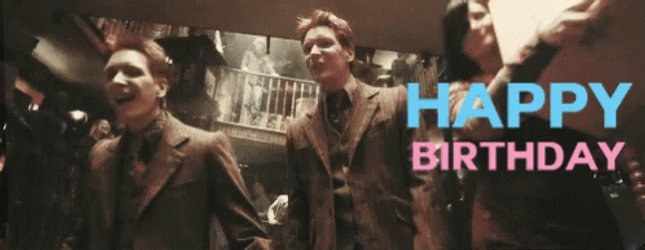 Harry Potter Happy Birthday Hogwarts School Of Witchcraft And Wizardry GIF