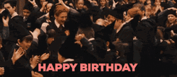 Harry Potter Happy Birthday Throwing Hats