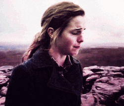 Harry Potter Hermione Silently Sobbing  GIF