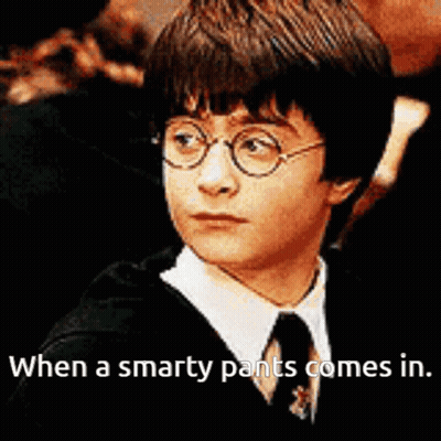 Harry Potter In Glasses And Tie GIF