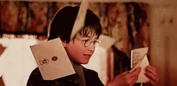 Harry Potter Reads Hogwarts Letter