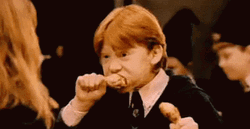 Harry Potter Ron Weasley Eating