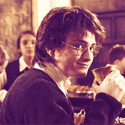 Harry Potter Spit Out Drink GIF