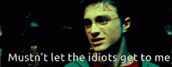 Harry Potter Stay Away From Idiots GIF