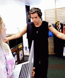 Harry Styles Shimmy Dance GIF
