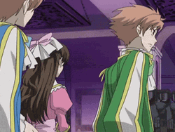 Haruhi Fujioka And Hikaru Hitachiin GIF