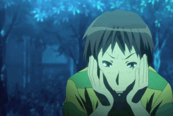Haruhi Fujioka Contemplating Time Travel GIF