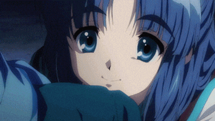 Haruhi Ryoko Asakura Stabbing Kyon GIF