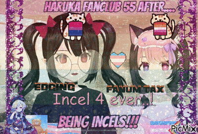 Haruka Fanclub 55 After Editing Fanum Tax Being Incel 4 Ever GIF