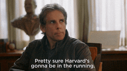 Harvard University Ben Stiller