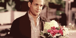 Harvey Specter Tumblr Flower Bouquet GIF