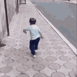 Hasbulla Mini Khabib Running Away Cute Chase GIF