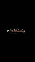 Hashtag Ash Wednesday Quote GIF