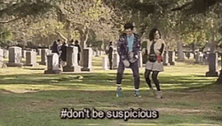 Hashtag Dont Be Suspicious Wacky Dance GIF