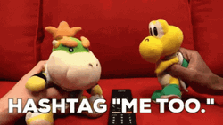 Hashtag Me Too Super Mario Bowser Jr GIF
