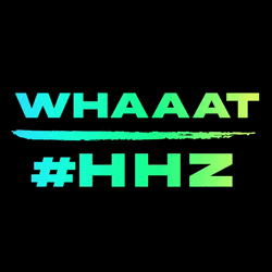 Hashtag Whaaat Minimalist Design GIF